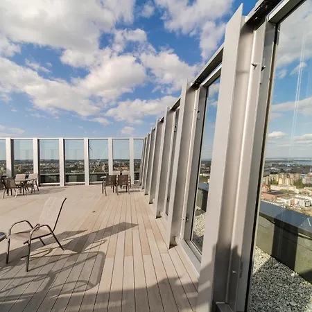 Appartement Ans Hanza Tower No 701 - Swimming Pool, Sauna, Jacuzzi, Viewing Terrace Szczecin