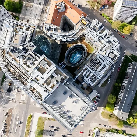 Ans Hanza Tower No 701 - Swimming Pool, Sauna, Jacuzzi, Viewing Terrace * 슈체친