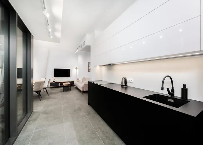 Apartment Ans Hanza Tower No 701 - Swimming Pool, Sauna, Jacuzzi, Viewing Terrace Szczecin